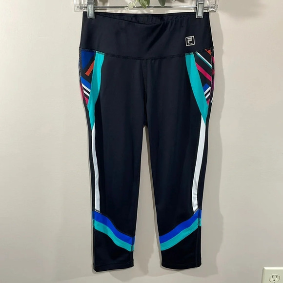 Fila Sport Capri Leggings S - Picture 1 of 14